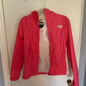 the north face rain jacket